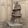 19th Century French Renaissance Hunt Buffet in Stripped Oak