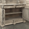 19th Century French Renaissance Hunt Buffet in Stripped Oak