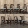 Set of 10 Edwardian Mahogany Dining Chairs includes 2 Armchairs