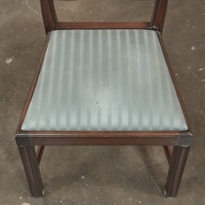 Set of 10 Edwardian Mahogany Dining Chairs includes 2 Armchairs
