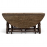 Early 19th Century Antique English Oak Gateleg Dining Table
