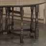 Early 19th Century Antique English Oak Gateleg Dining Table