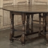 Early 19th Century Antique English Oak Gateleg Dining Table