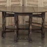 Early 19th Century Antique English Oak Gateleg Dining Table