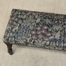 Antique Renaissance Revival Floral Needlepoint Tapestry Bench