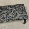 Antique Renaissance Revival Floral Needlepoint Tapestry Bench