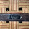 Antique Renaissance Revival Floral Needlepoint Tapestry Bench