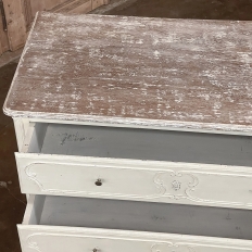 Antique Country French Painted Commode ~ Chest of Drawers