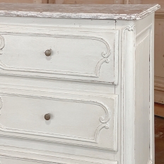 Antique Country French Painted Commode ~ Chest of Drawers