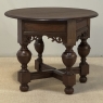 19th Century English Oak Gateleg Drop Leaf Occasional Table