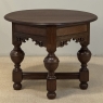 19th Century English Oak Gateleg Drop Leaf Occasional Table
