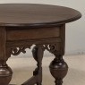 19th Century English Oak Gateleg Drop Leaf Occasional Table
