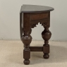 19th Century English Oak Gateleg Drop Leaf Occasional Table