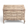 18th Century French Régence Period Carved Oak Secretary Desk