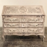 18th Century French Régence Period Carved Oak Secretary Desk