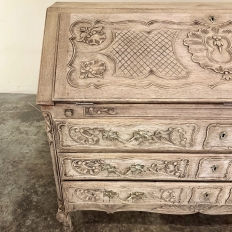 18th Century French Régence Period Carved Oak Secretary Desk