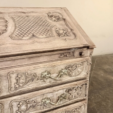 18th Century French Régence Period Carved Oak Secretary Desk