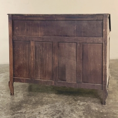 18th Century French Régence Period Carved Oak Secretary Desk