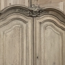 18th Century Liégeois Régence Period Stripped Oak Linen Press