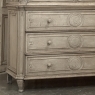 18th Century Liégeois Régence Period Stripped Oak Linen Press