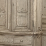 18th Century Liégeois Régence Period Stripped Oak Linen Press