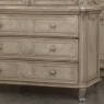 18th Century Liégeois Régence Period Stripped Oak Linen Press
