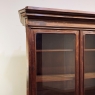 19th Century French Louis Philippe Mahogany Bookcase with Glazed Doors