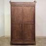 19th Century French Louis Philippe Mahogany Bookcase with Glazed Doors