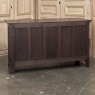 French Gothic Revival Oak Coffer Buffet with Iron Hardware