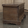 19th Century Gothic Revival Carved Oak Trunk with Hand-Forged Ironwork