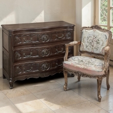 19th Century Country French Commode ~ Chest of Drawers