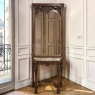 19th Century French Louis XIV Marble Top Console with Mirror
