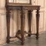 19th Century French Louis XIV Marble Top Console with Mirror