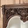 19th Century French Louis XIV Marble Top Console with Mirror