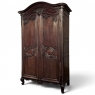 18th Century French Louis XVI Period Mahogany Armoire
