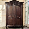 18th Century French Louis XVI Period Mahogany Armoire