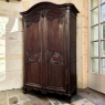 18th Century French Louis XVI Period Mahogany Armoire