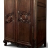 18th Century French Louis XVI Period Mahogany Armoire