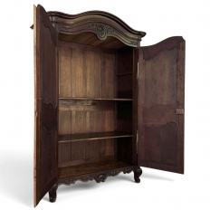 18th Century French Louis XVI Period Mahogany Armoire