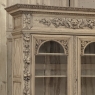 19th Century French Renaissance Hunt Stripped Oak Bookcase