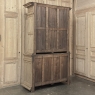 19th Century French Renaissance Hunt Stripped Oak Bookcase