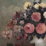 Dutch Still Life of Garden Roses in an Ironstone Tureen by L. Snijders, Dated 1973