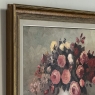 Dutch Still Life of Garden Roses in an Ironstone Tureen by L. Snijders, Dated 1973