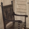 19th Century Dutch Carved Oak Renaissance Revival Bench