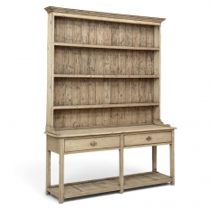 18th Century English Country Stripped Pine Dresser