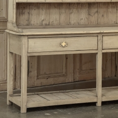 18th Century English Country Stripped Pine Dresser
