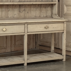 18th Century English Country Stripped Pine Dresser