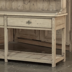 18th Century English Country Stripped Pine Dresser