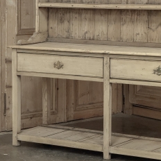18th Century English Country Stripped Pine Dresser