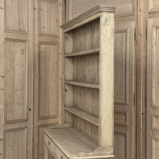 18th Century English Country Stripped Pine Dresser